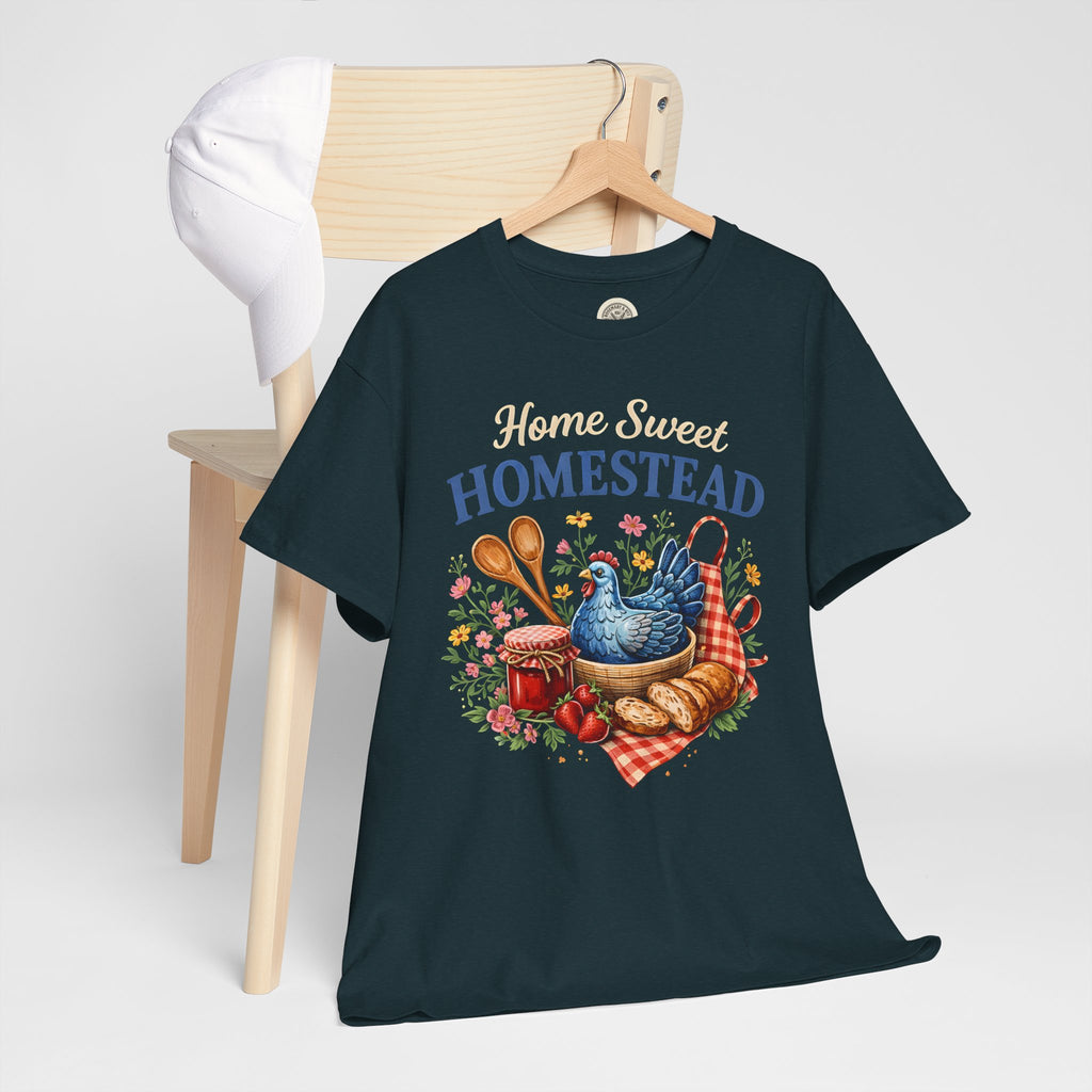 Home Sweet Homestead T‑Shirt — Rustic Farmhouse Kitchen Design