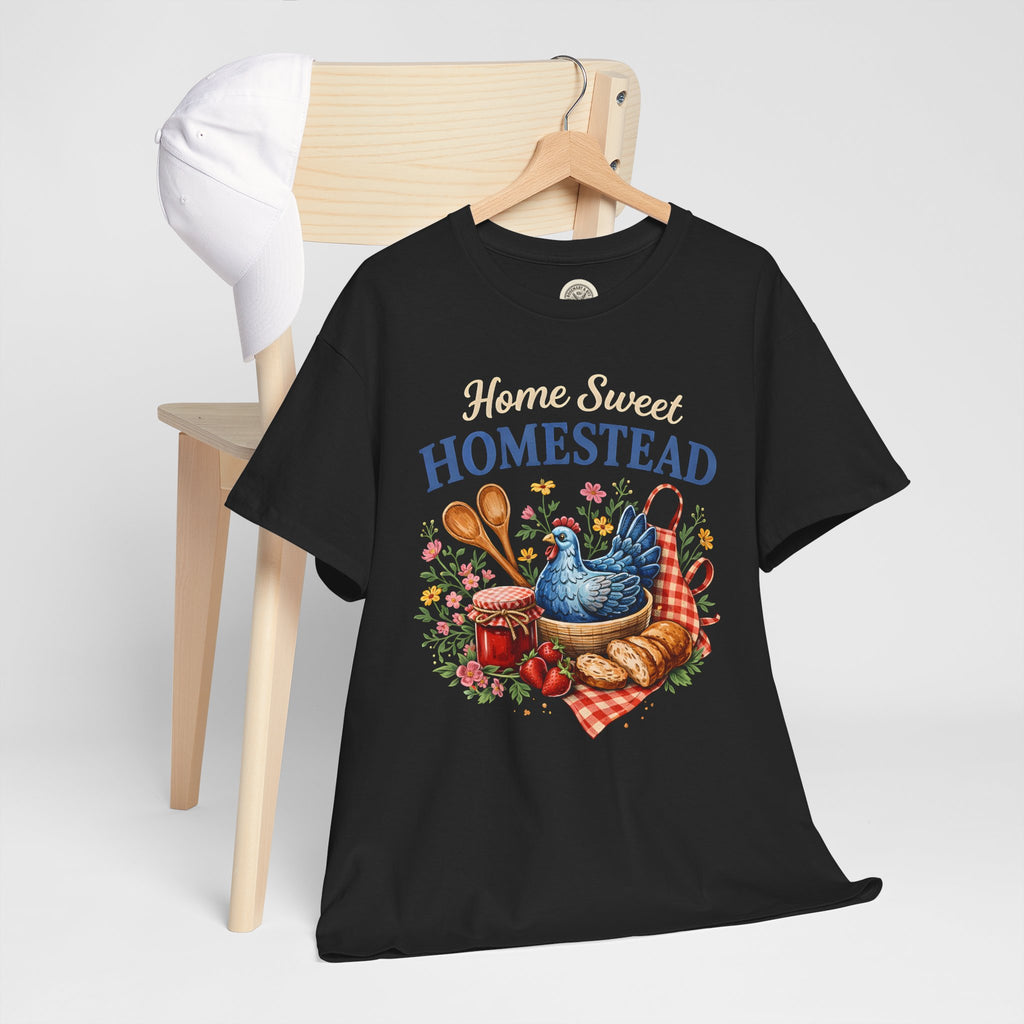 Home Sweet Homestead T‑Shirt — Rustic Farmhouse Kitchen Design