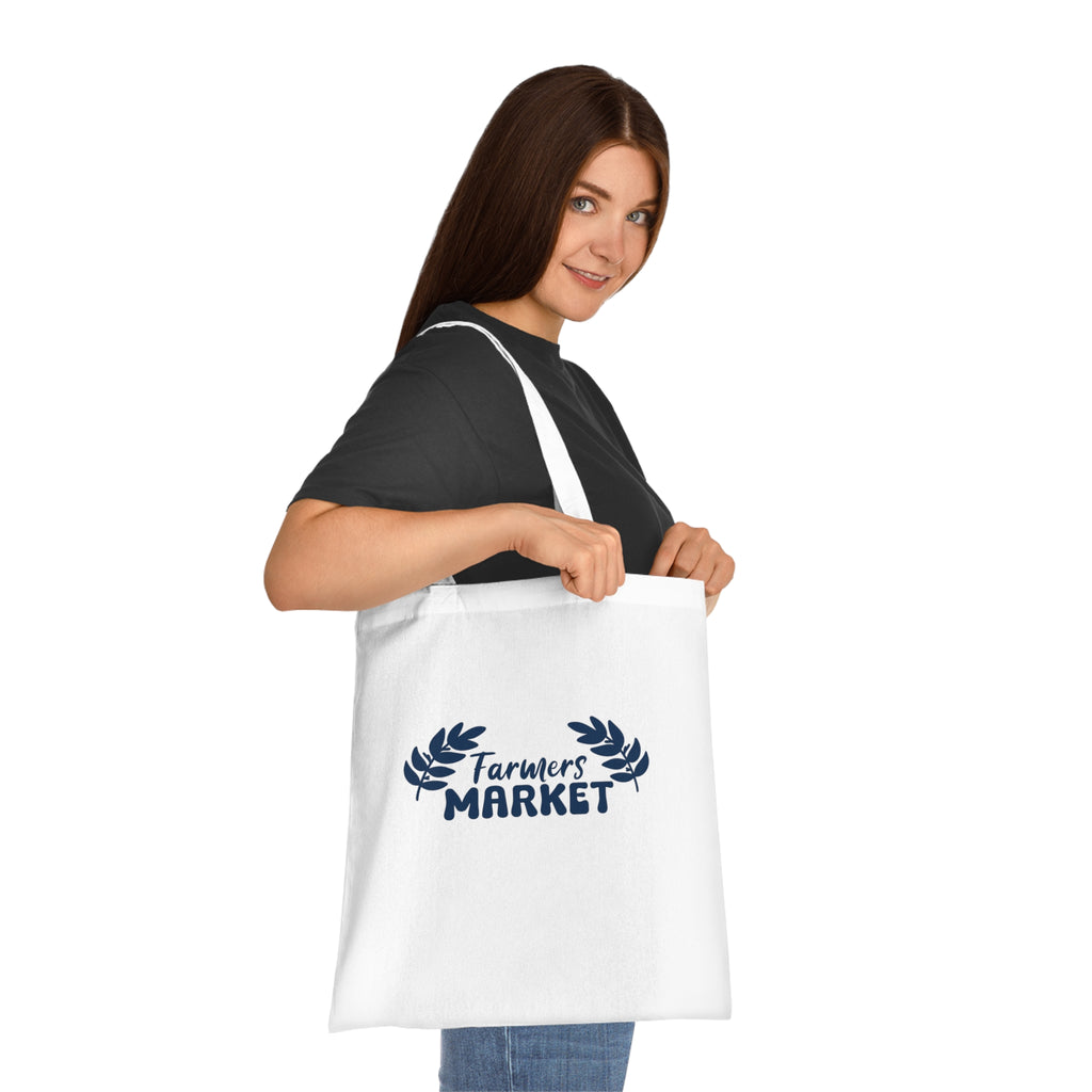 Farmers Market Cotton Tote — Reusable
