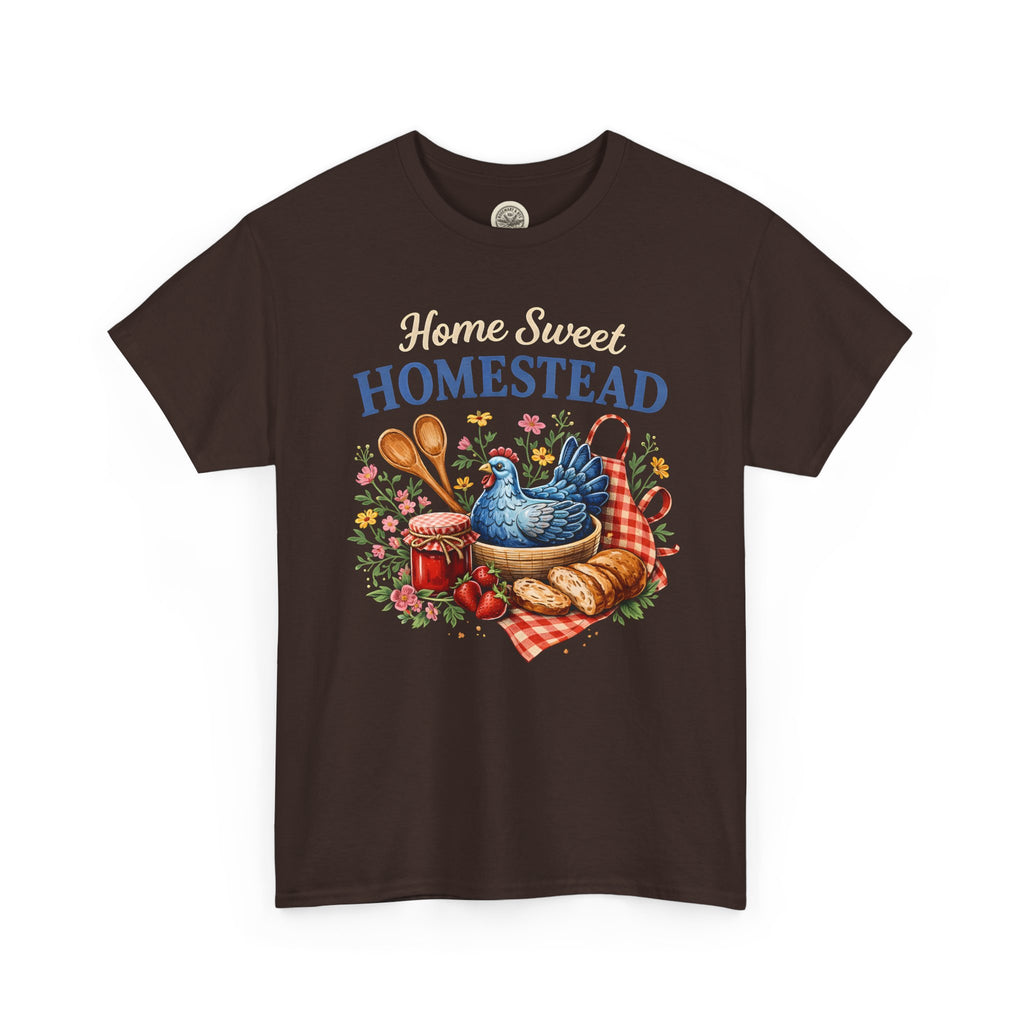 Home Sweet Homestead T‑Shirt — Rustic Farmhouse Kitchen Design