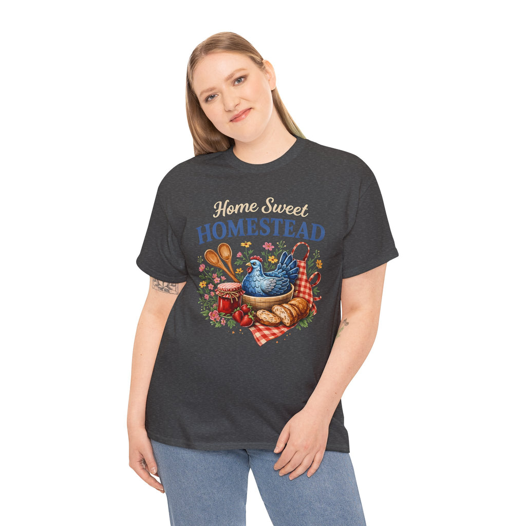Home Sweet Homestead T‑Shirt — Rustic Farmhouse Kitchen Design