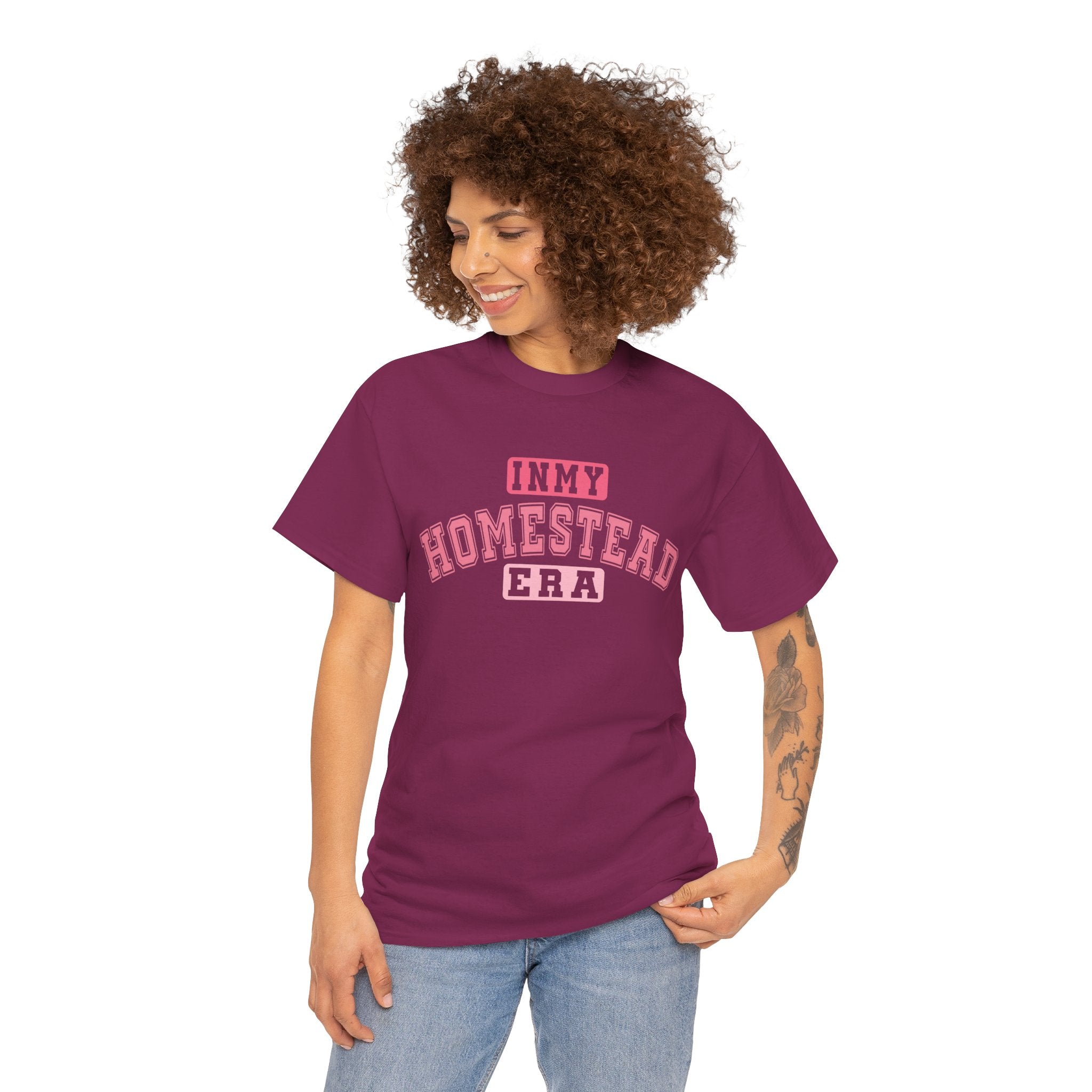 Homestead Era Tee — Vintage Pink 'Homestead Era' Graphic T-Shirt