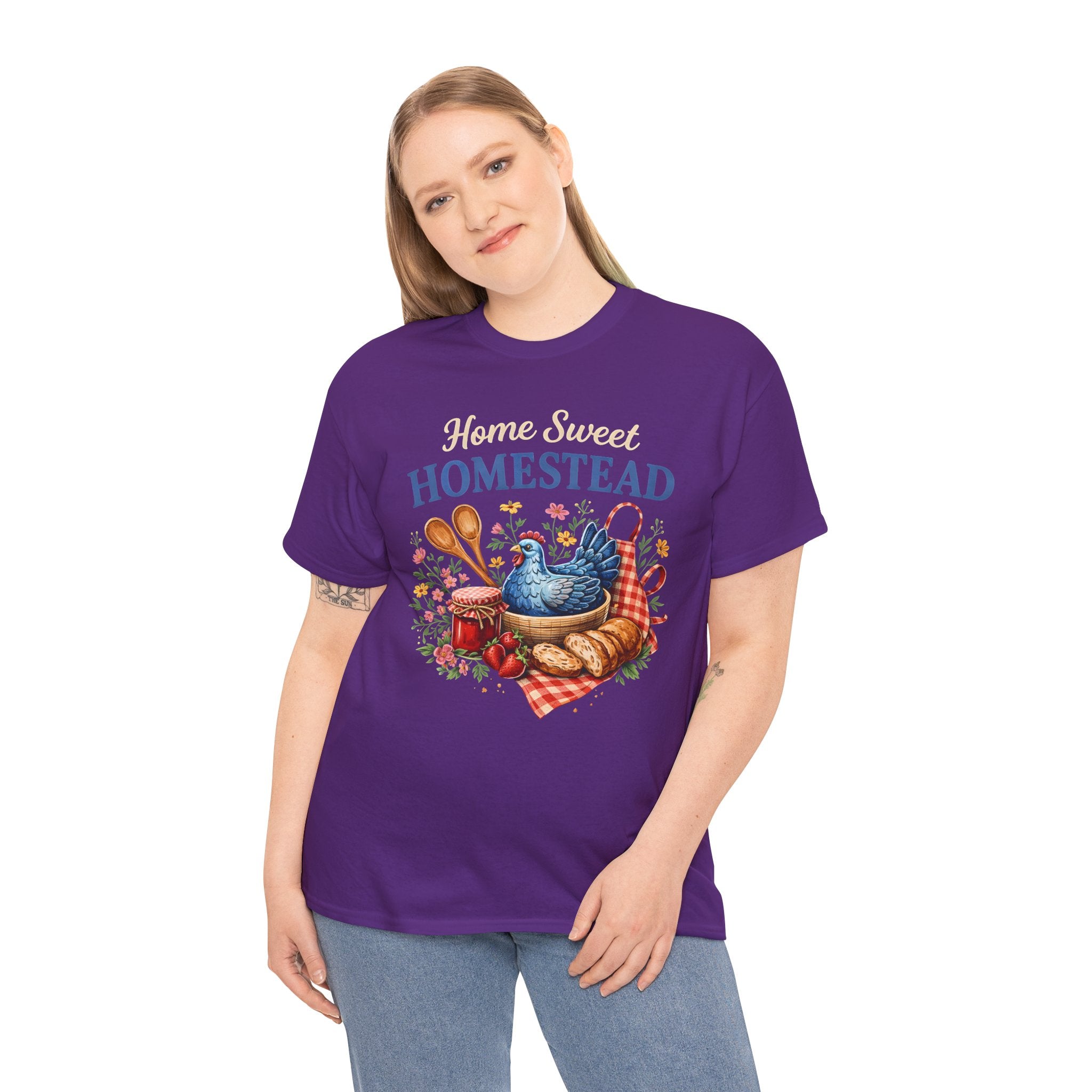 Home Sweet Homestead T‑Shirt — Rustic Farmhouse Kitchen Design