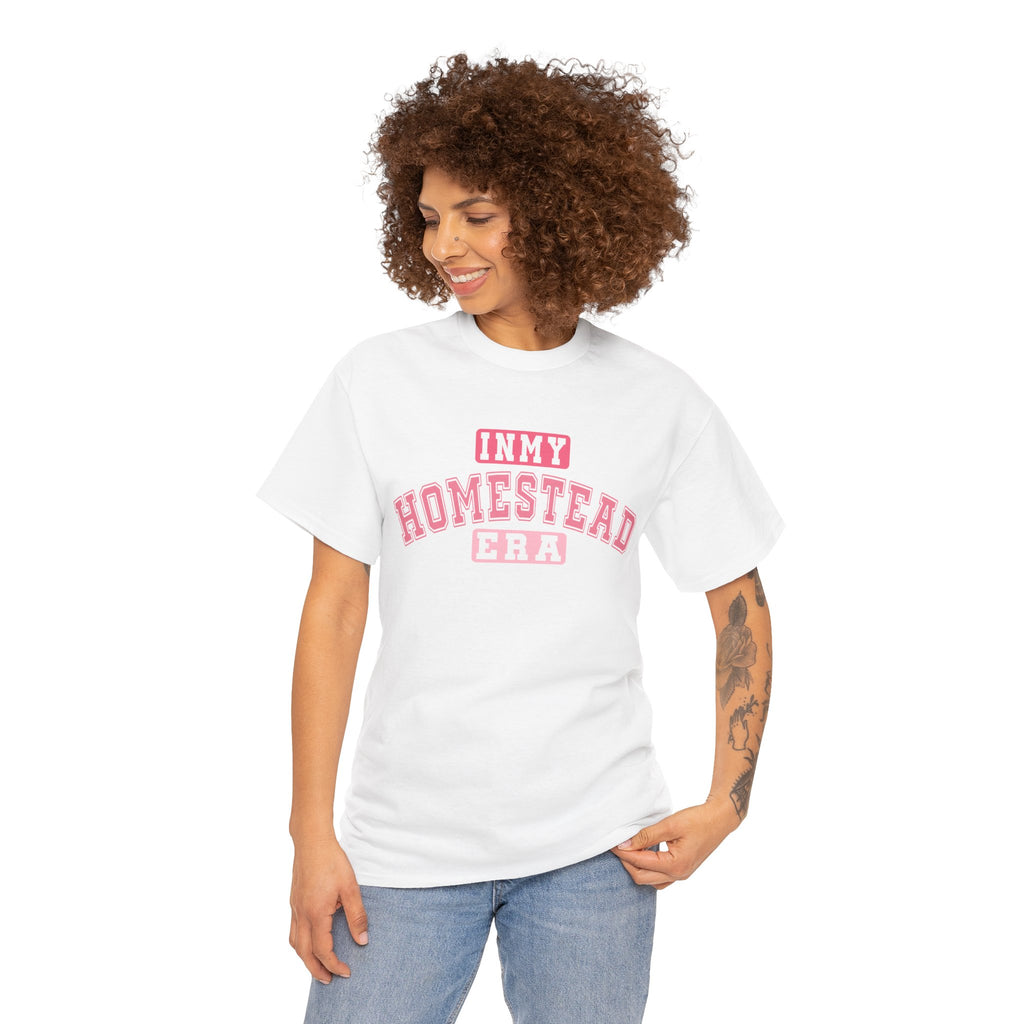 Homestead Era Tee — Vintage Pink 'Homestead Era' Graphic T-Shirt