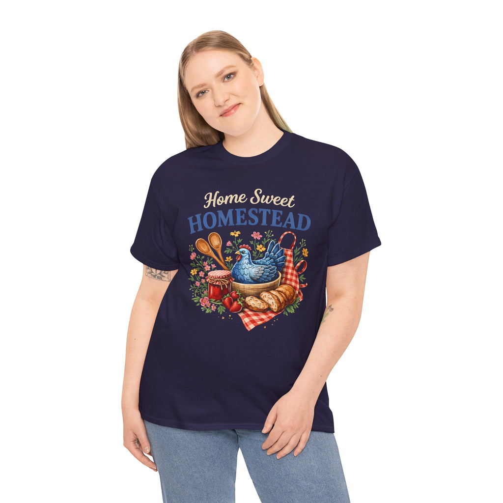 Home Sweet Homestead T‑Shirt — Rustic Farmhouse Kitchen Design