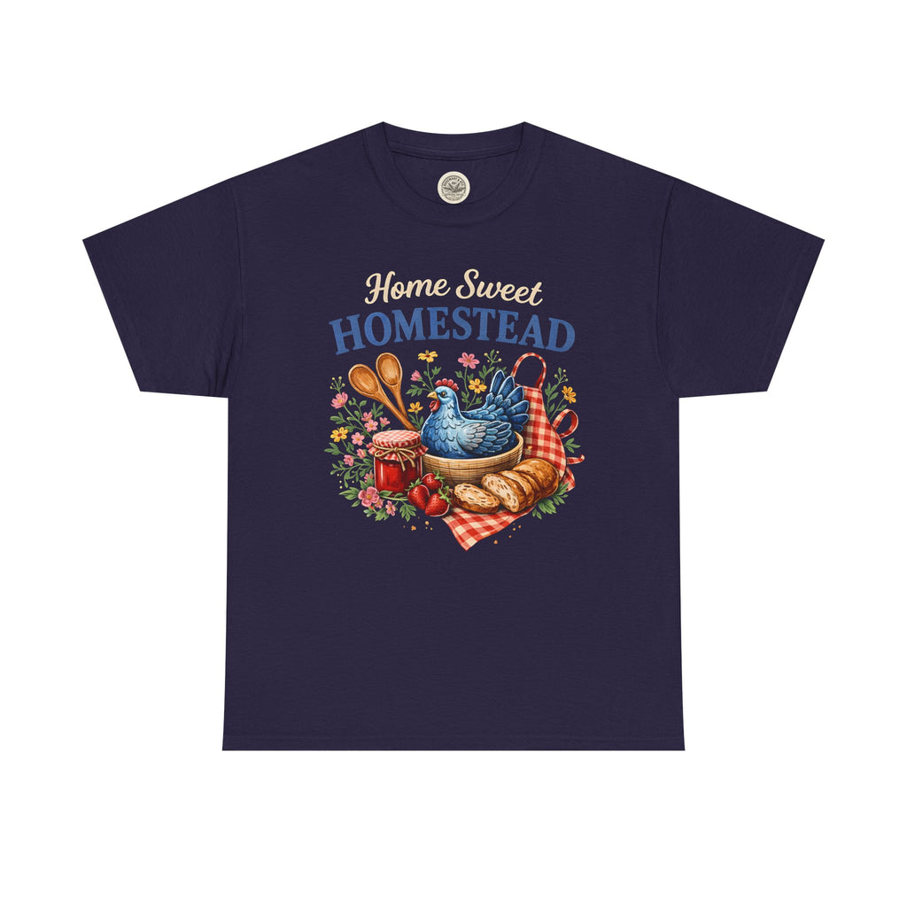 Home Sweet Homestead T‑Shirt — Rustic Farmhouse Kitchen Design