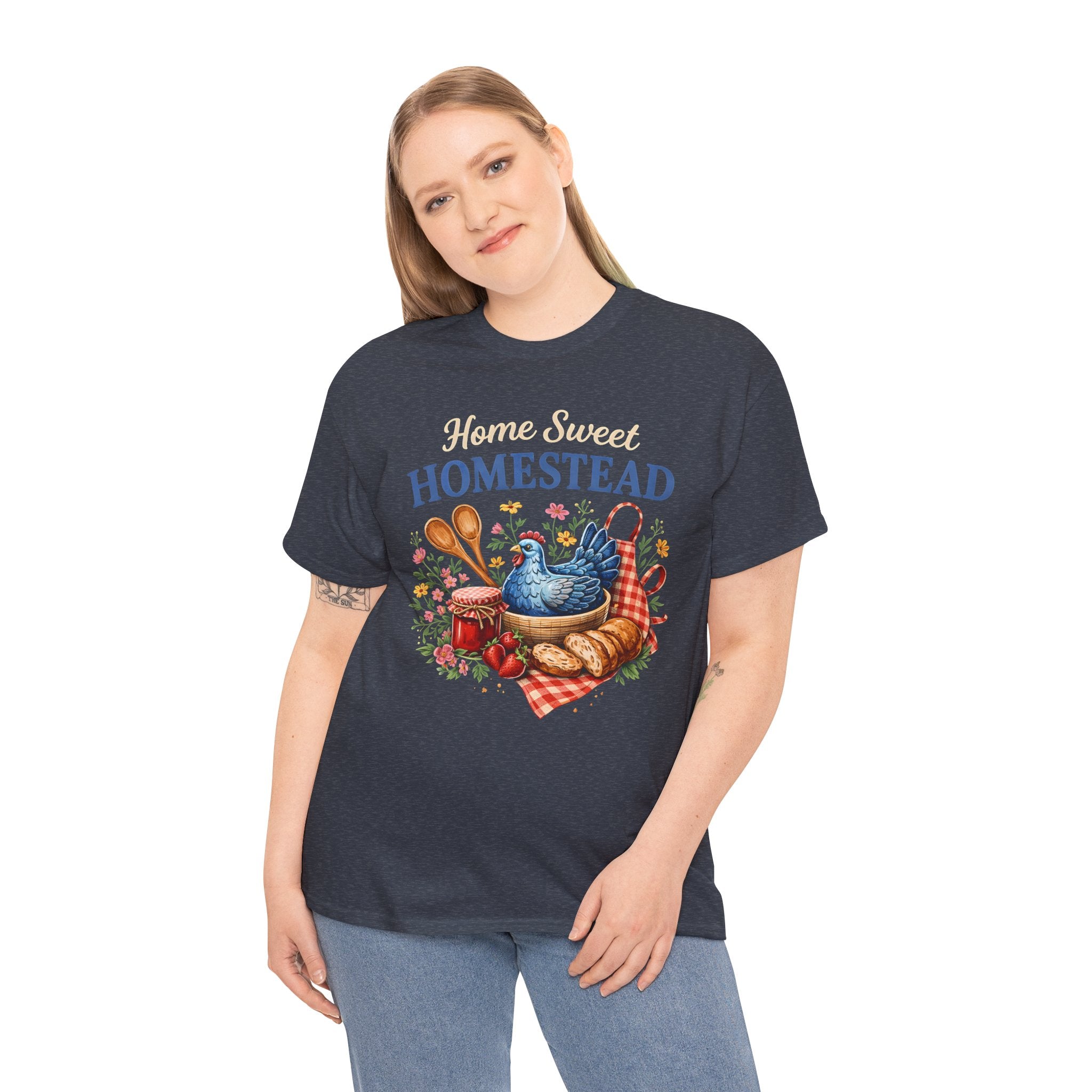 Home Sweet Homestead T‑Shirt — Rustic Farmhouse Kitchen Design
